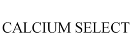 CALCIUM SELECT trademark