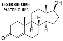 TESTOSTERONE WATER & TEA O H H H OH trademark