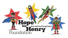 HOPE FOR HENRY FOUNDATION LIVE WELL AND LAUGH HARD trademark
