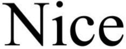 NICE trademark