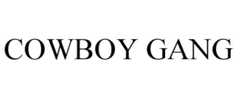 COWBOY GANG trademark