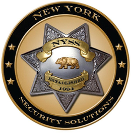 NEW YORK SECURITY SOLUTIONS NYSS ESTABLISHED 1994 trademark