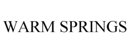 WARM SPRINGS trademark