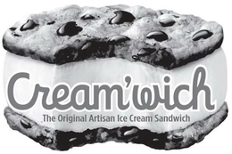 CREAM'WICH THE ORIGINAL ARTISAN ICE CREAM SANDWICH trademark