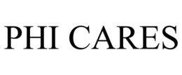 PHI CARES trademark