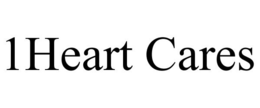 1HEART CARES trademark