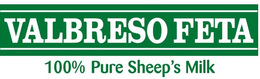 VALBRESO FETA 100% PURE SHEEP'S MILK trademark