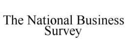 THE NATIONAL BUSINESS SURVEY trademark
