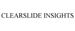 CLEARSLIDE INSIGHTS trademark