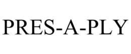 PRES-A-PLY trademark