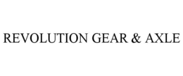 REVOLUTION GEAR & AXLE trademark