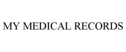 MY MEDICAL RECORDS trademark