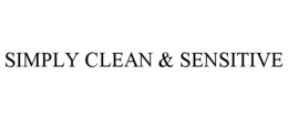 SIMPLY CLEAN & SENSITIVE trademark