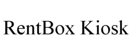 RENTBOX KIOSK trademark