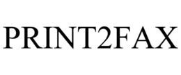 PRINT2FAX trademark