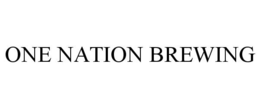 ONE NATION BREWING trademark