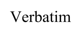 VERBATIM trademark