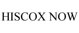 HISCOX NOW trademark