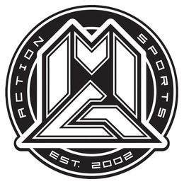 MG ACTION SPORTS EST. 2002 trademark