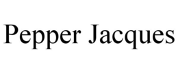 PEPPER JACQUES trademark