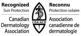 RECOGNIZED SUN PROTECTION CANADIAN DERMATOLOGY ASSOCIATION RECONNU PROTECTION SOLAIRE ASSOCIATION CANADIENNE DE DERMATOLOGIE CDA ACD trademark