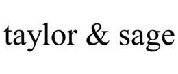 TAYLOR & SAGE trademark