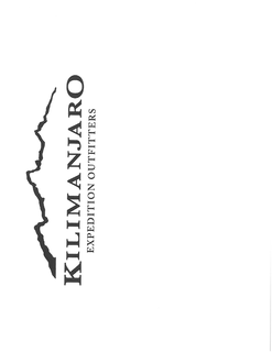 KILIMANJARO EXPEDITION OUTFITTERS trademark