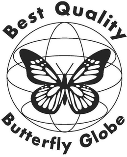 BEST QUALITY BUTTERFLY GLOBE trademark