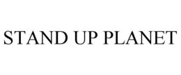 STAND UP PLANET trademark