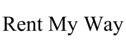 RENT MY WAY trademark