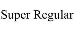 SUPER REGULAR trademark