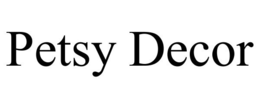 PETSY DECOR trademark