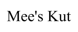 MEE'S KUT trademark