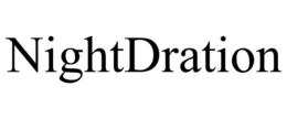 NIGHTDRATION trademark
