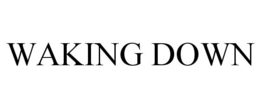 WAKING DOWN trademark