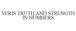 VERIS TRUTH AND STRENGTH IN NUMBERS trademark