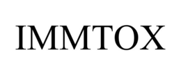 IMMTOX trademark