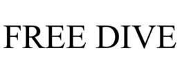 FREE DIVE trademark