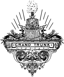 GRAND TRUNK 612 WOODWARD PUB DETROIT trademark