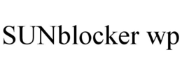 SUNBLOCKER WP trademark