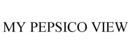 MY PEPSICO VIEW trademark