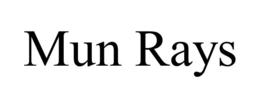 MUN RAYS trademark