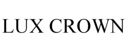 LUX CROWN trademark