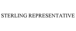 STERLING REPRESENTATIVE trademark