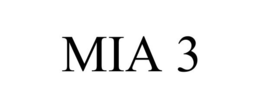 MIA 3 trademark
