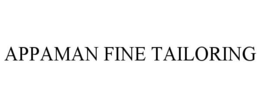 APPAMAN FINE TAILORING trademark
