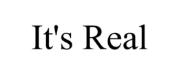 IT'S REAL trademark