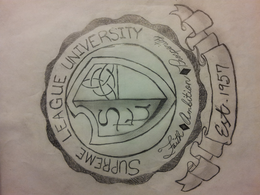 SUPREME LEAGUE UNIVERSITY EST 1957 trademark