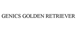 GENICS GOLDEN RETRIEVER trademark
