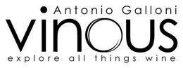 ANTONIO GALLONI VINOUS EXPLORE ALL THINGS WINE trademark